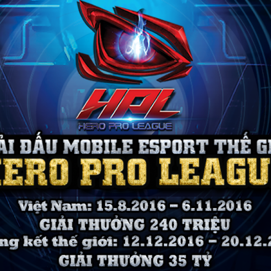 Notification of Vietnam Hero Pro League 2016