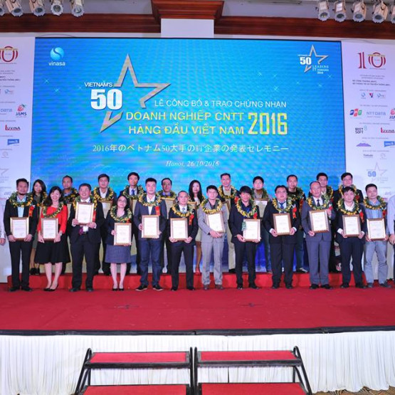 VTC Mobile được bình chọn là 1 trong 4 doanh nghiệp nội dung số hàng đầu Việt Nam năm 2016