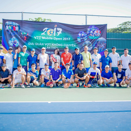 Giải quần vợt VTC Mobile Open 2017 tổ chức thành công tốt đẹp