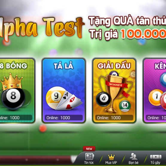 Bida đỏ - Siêu phẩm game Bida Mobile Online