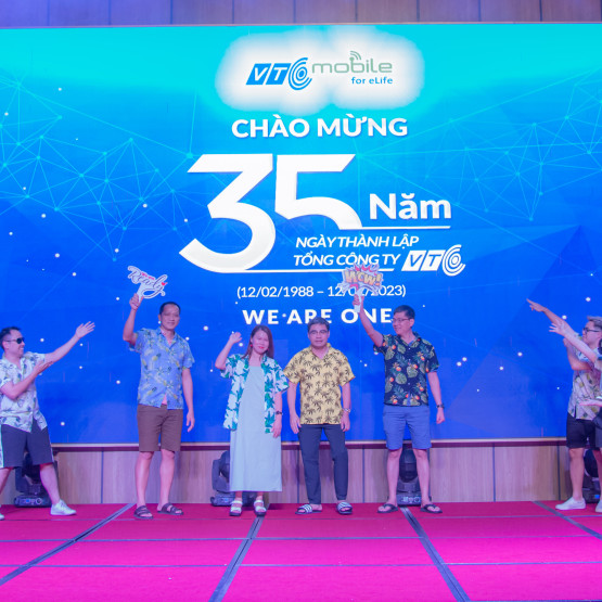 VTC Mobile vivu Đà Nẵng ăn mừng 35 năm thành lập Tổng Công Ty VTC