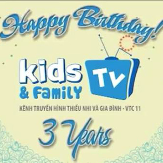 “Đêm tình yêu” chúc mừng sinh nhật 3 tuổi Kids&amp;Family TV
