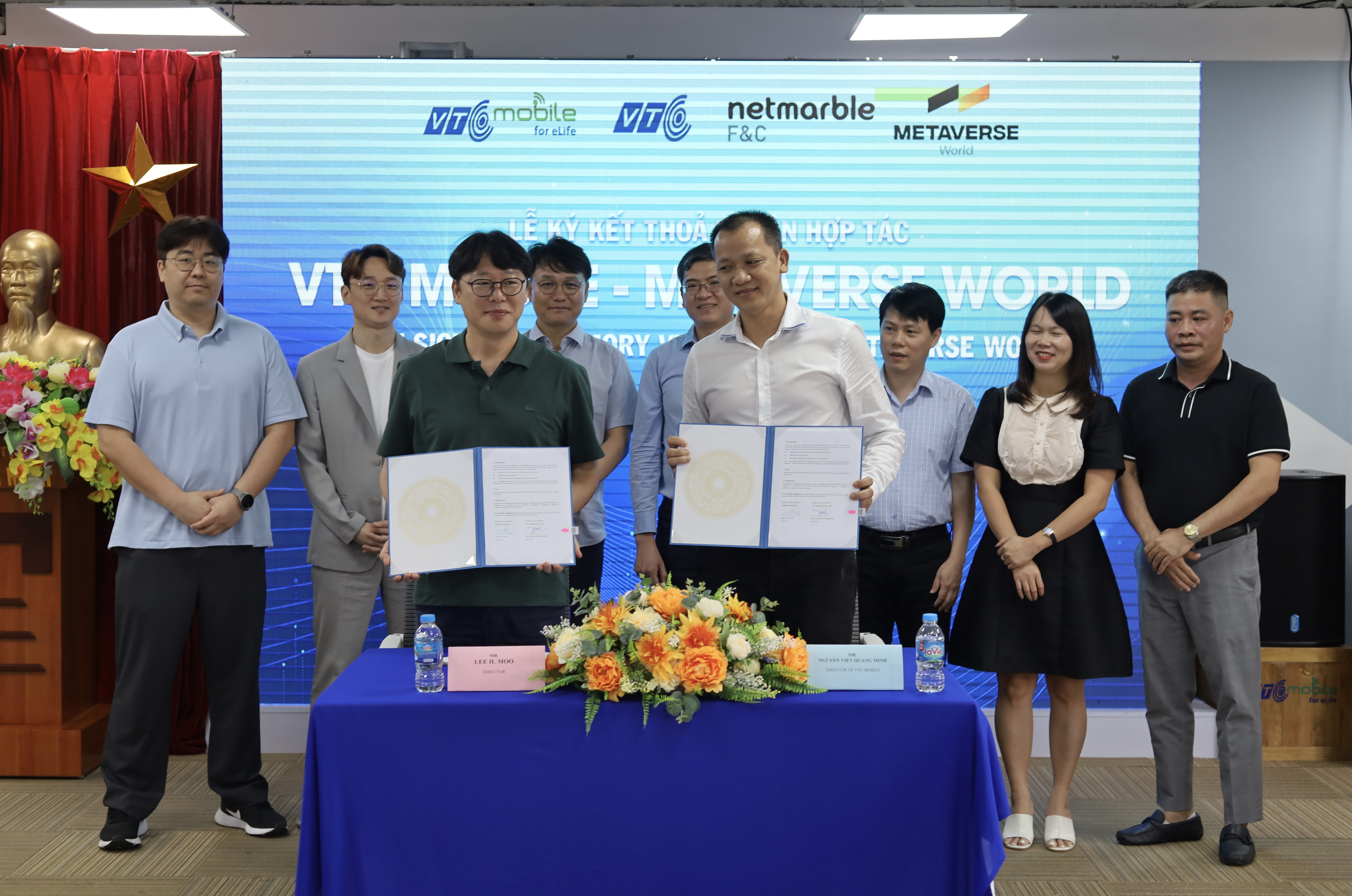 VTC Mobile và Metaverse World thành công ký kết thỏa thuận hợp tác